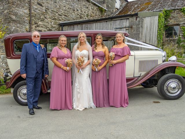 Kathy and Simon's Wedding in Lostwithiel, Cornwall 6