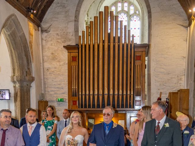 Kathy and Simon's Wedding in Lostwithiel, Cornwall 7