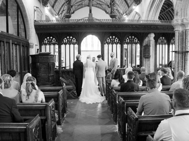 Kathy and Simon's Wedding in Lostwithiel, Cornwall 9
