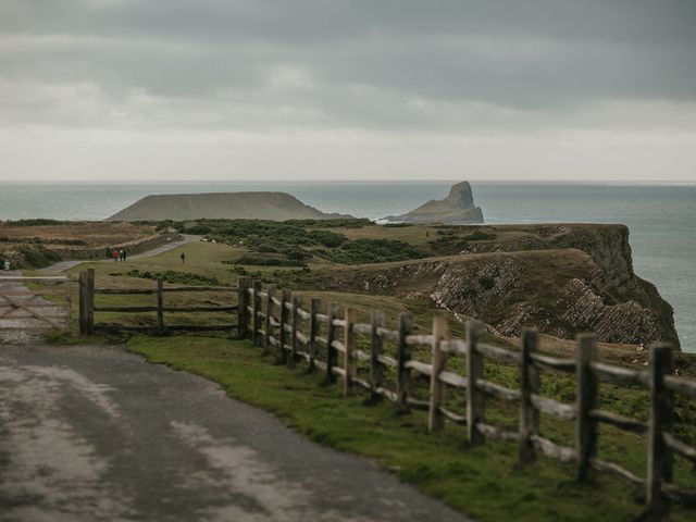 Spencer and Holly&apos;s Wedding in Gower, Swansea 73