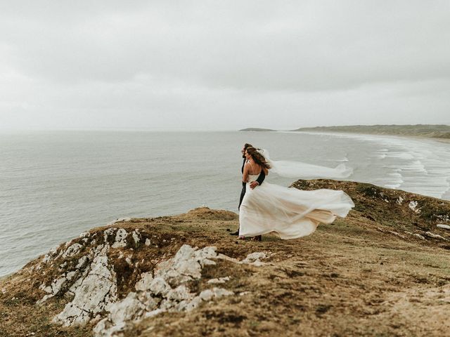 Spencer and Holly&apos;s Wedding in Gower, Swansea 75