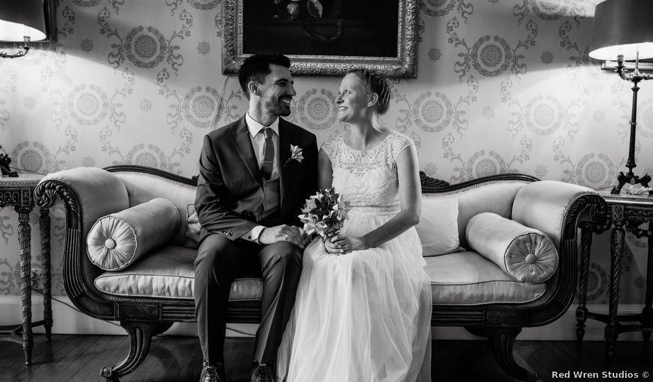 Glen and Chloe's Wedding in Haughley, Suffolk