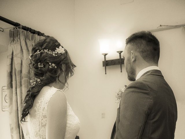 Crhis and Sophie&apos;s Wedding in Llangattock, Powys 33