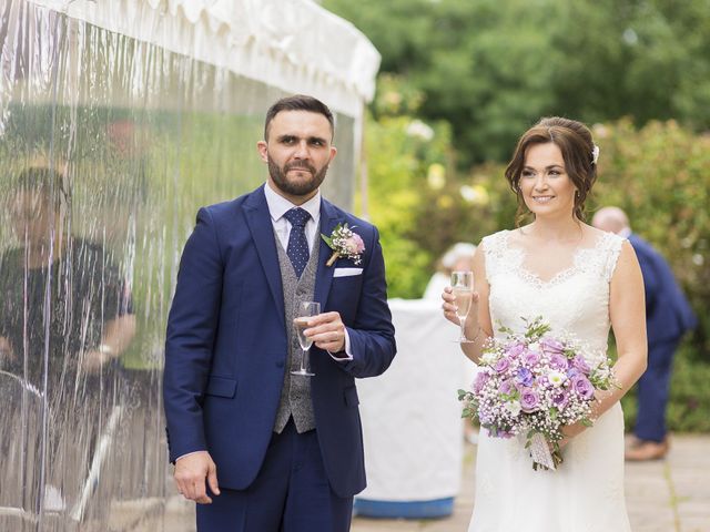 Crhis and Sophie&apos;s Wedding in Llangattock, Powys 38