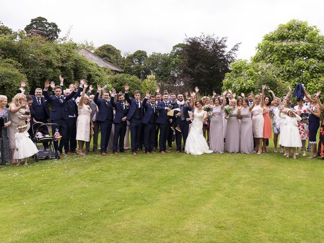 Crhis and Sophie&apos;s Wedding in Llangattock, Powys 41