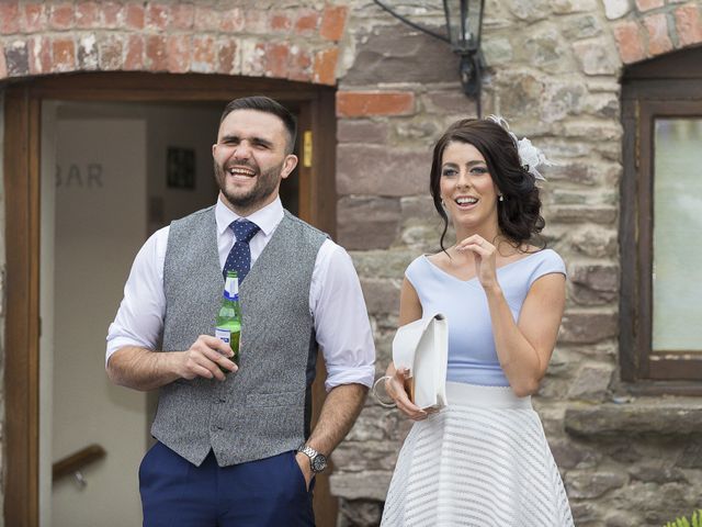 Crhis and Sophie&apos;s Wedding in Llangattock, Powys 68