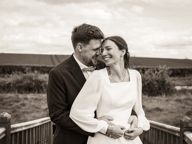 Timon and Ruth's Wedding in Peebleshire , Lothian &amp; Borders 14