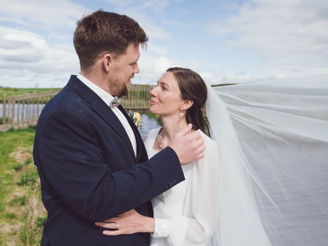 Timon and Ruth's Wedding in Peebleshire , Lothian &amp; Borders 15