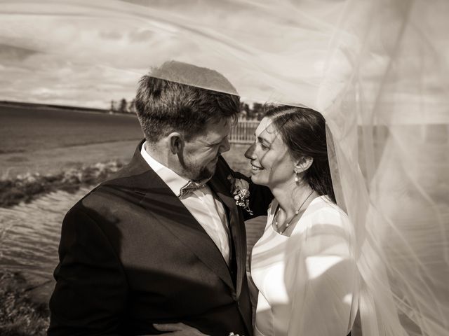 Timon and Ruth's Wedding in Peebleshire , Lothian &amp; Borders 16