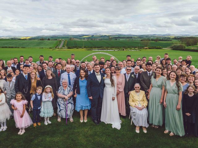Timon and Ruth's Wedding in Peebleshire , Lothian &amp; Borders 18