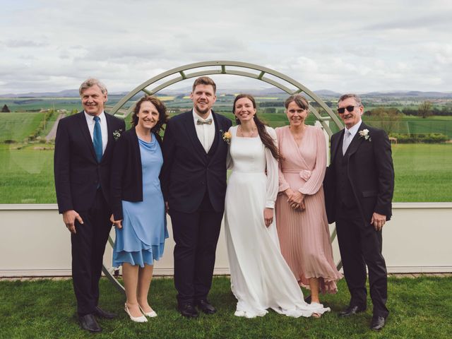Timon and Ruth's Wedding in Peebleshire , Lothian &amp; Borders 20