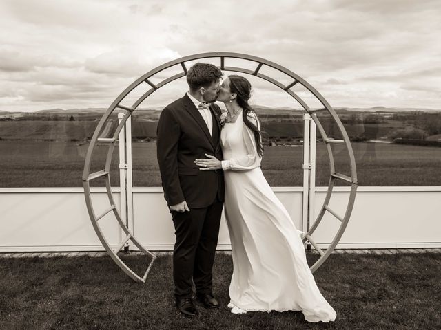 Timon and Ruth's Wedding in Peebleshire , Lothian &amp; Borders 24