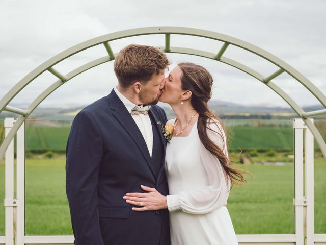 Timon and Ruth's Wedding in Peebleshire , Lothian &amp; Borders 25