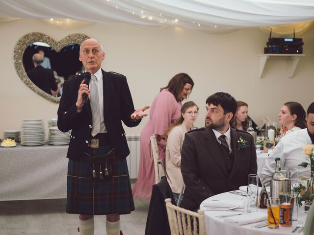 Timon and Ruth's Wedding in Peebleshire , Lothian &amp; Borders 31