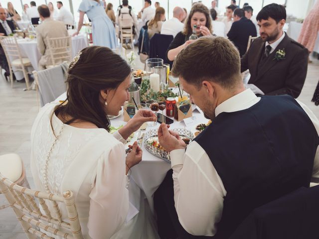 Timon and Ruth's Wedding in Peebleshire , Lothian &amp; Borders 32
