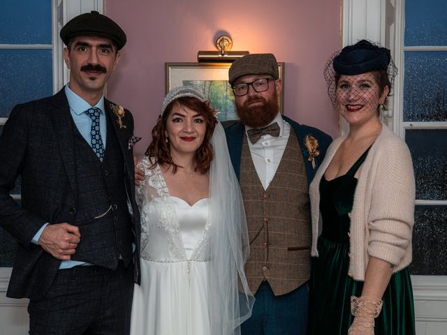 Handan and Andy's Wedding in Wigton, Cumbria 9