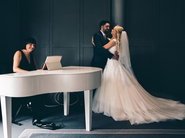 John and Gemma's Wedding in Formby, Merseyside 28