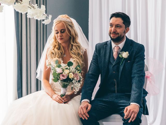 John and Gemma's Wedding in Formby, Merseyside 32