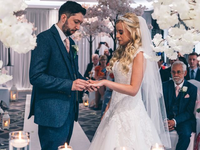 John and Gemma's Wedding in Formby, Merseyside 39