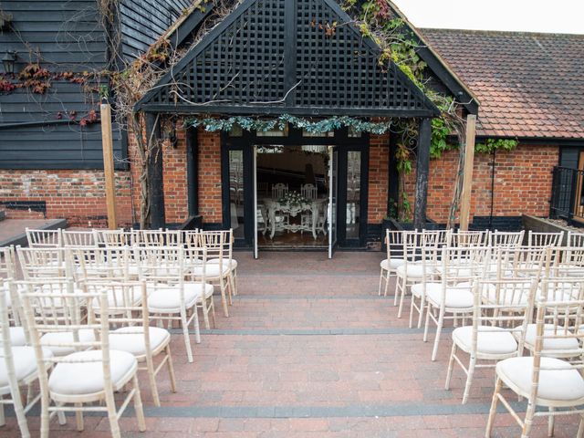 Gordon and Sally&apos;s Wedding in Stock, Essex 6