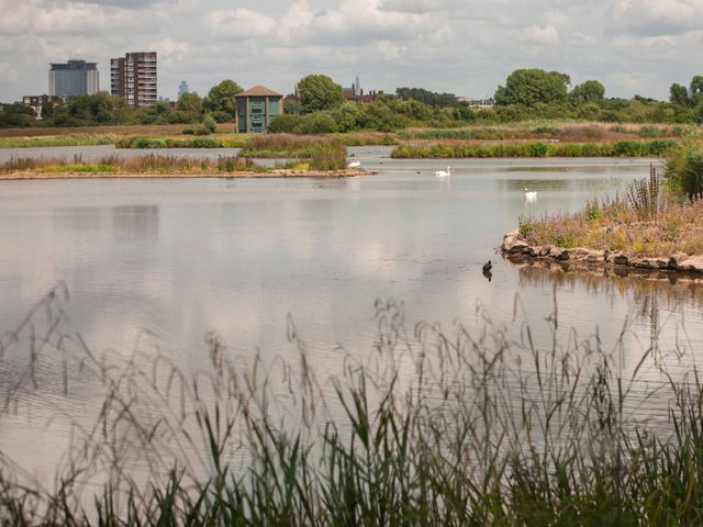 Archi and Keri's Wedding in Central London, South West London 11