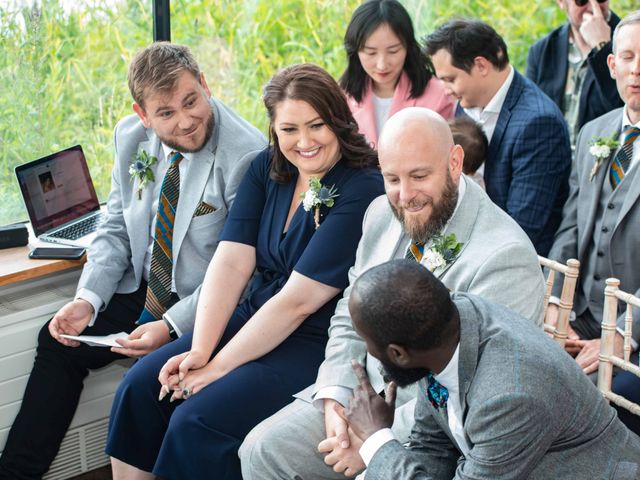 Archi and Keri's Wedding in Central London, South West London 14