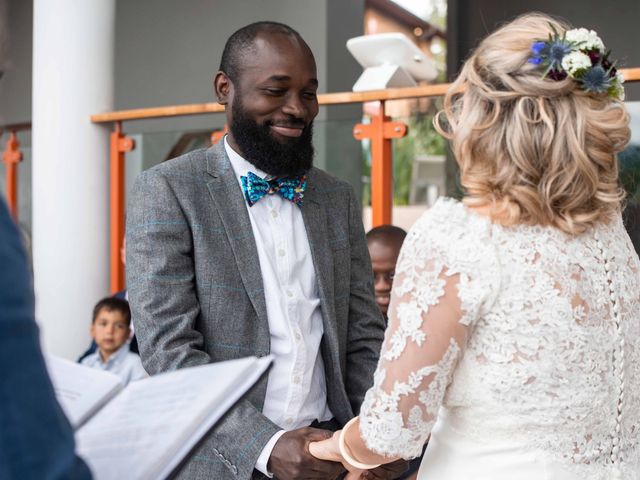 Archi and Keri's Wedding in Central London, South West London 20