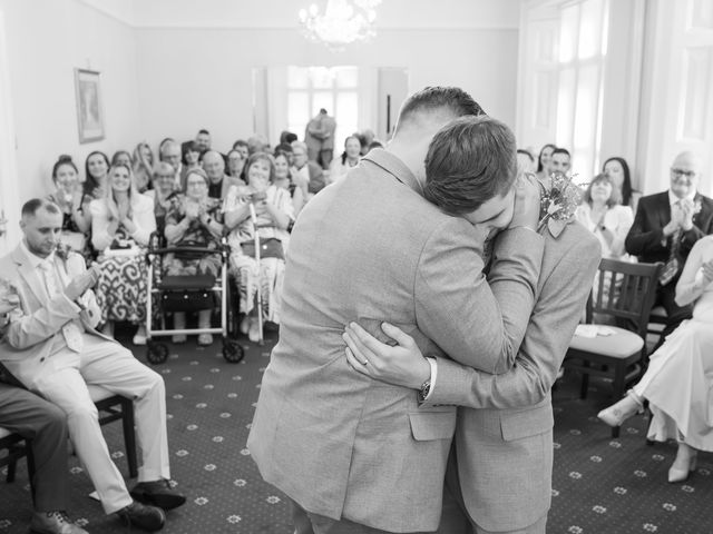 Joe and Lewis's Wedding in Guildford, Surrey 6