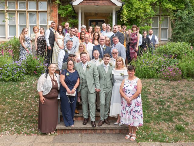 Joe and Lewis's Wedding in Guildford, Surrey 9