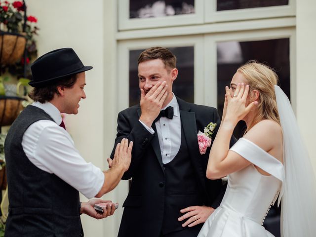 Kevin and Caitlin's Wedding in Clevedon, Bristol 18