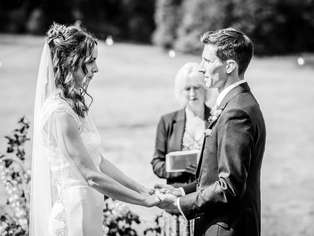 Sophie and Ben's Wedding in Selborne, Hampshire 11