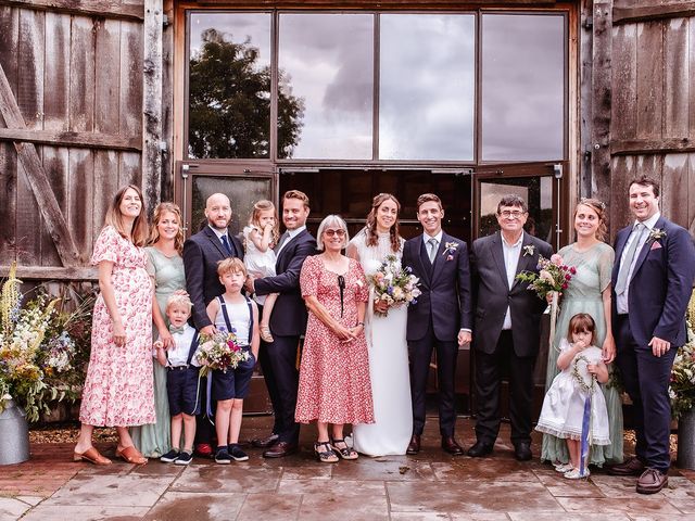 Sophie and Ben's Wedding in Selborne, Hampshire 14