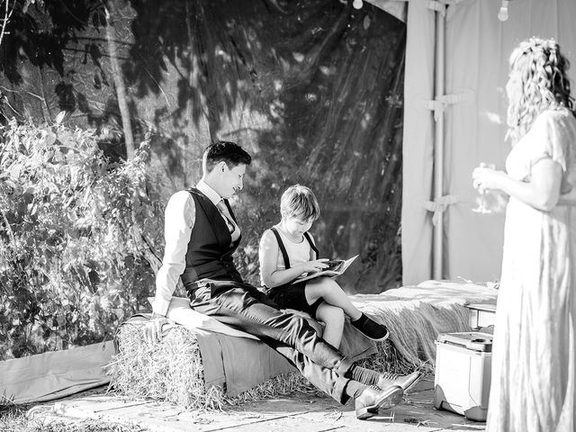 Sophie and Ben's Wedding in Selborne, Hampshire 22