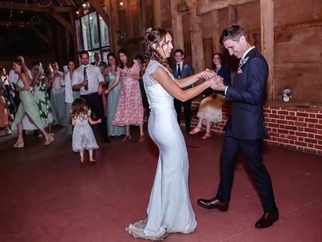 Sophie and Ben's Wedding in Selborne, Hampshire 34