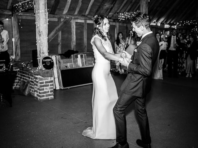 Sophie and Ben's Wedding in Selborne, Hampshire 35