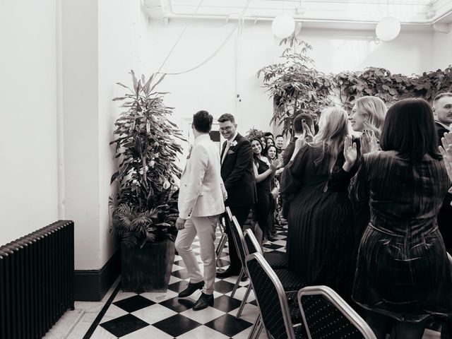 Jake and Marcus's Wedding in Twickenham, Middlesex 52