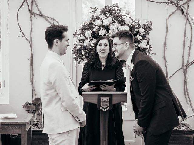 Jake and Marcus's Wedding in Twickenham, Middlesex 75