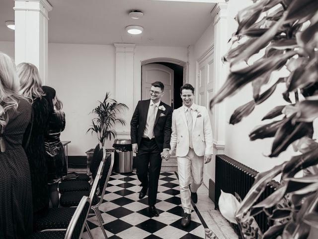 Jake and Marcus's Wedding in Twickenham, Middlesex 77