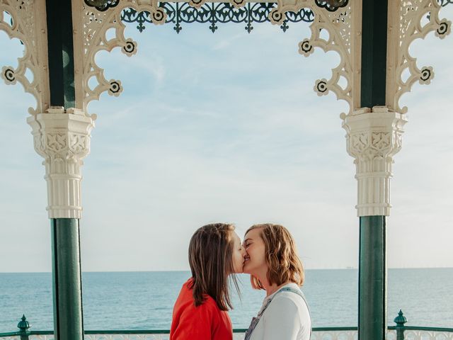 Laura and Abby&apos;s Wedding in Brighton, East Sussex 5