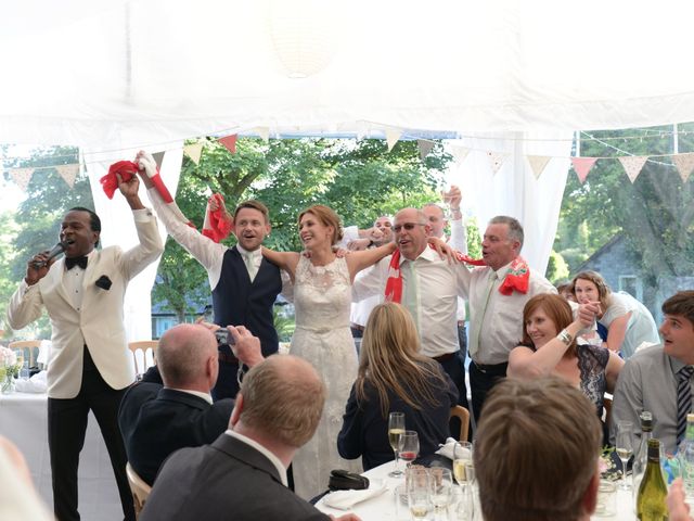 Chris and Lucy&apos;s Wedding in Hartley Wintney, Cornwall 45