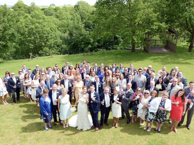 Chris and Lucy&apos;s Wedding in Hartley Wintney, Cornwall 81
