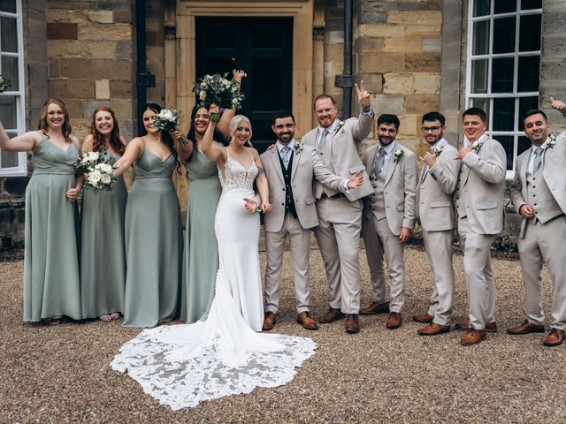 Alessio and Anna&apos;s Wedding in Coxwold, North Yorkshire 9