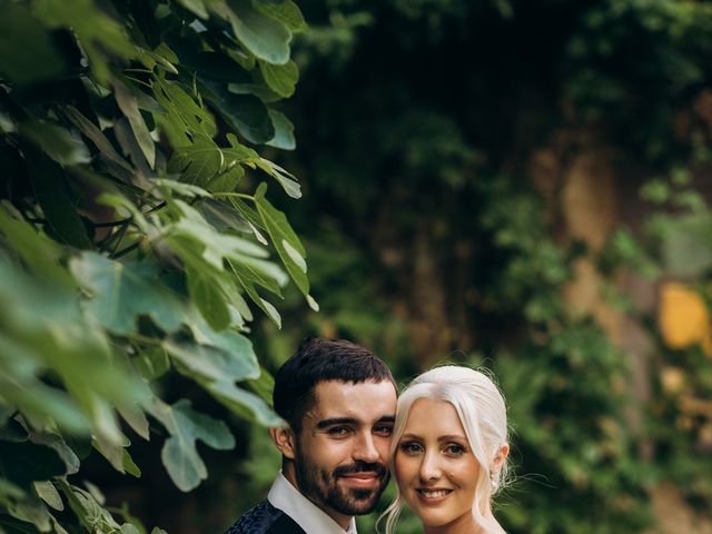 Alessio and Anna&apos;s Wedding in Coxwold, North Yorkshire 20