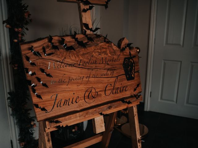 Jamie and Claire's Wedding in Upholland, Lancashire 23