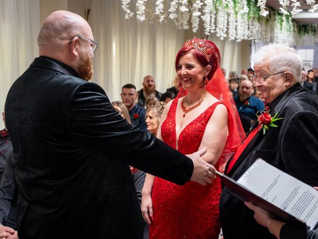 Jamie and Claire's Wedding in Upholland, Lancashire 28