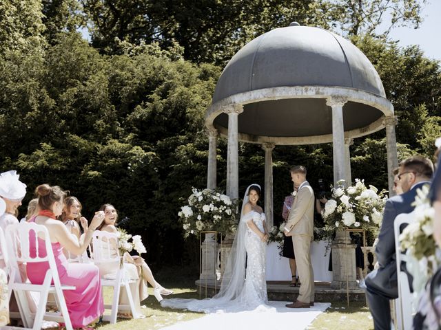 Tom and Lauren's Wedding in Brockenhurst, Hampshire 19