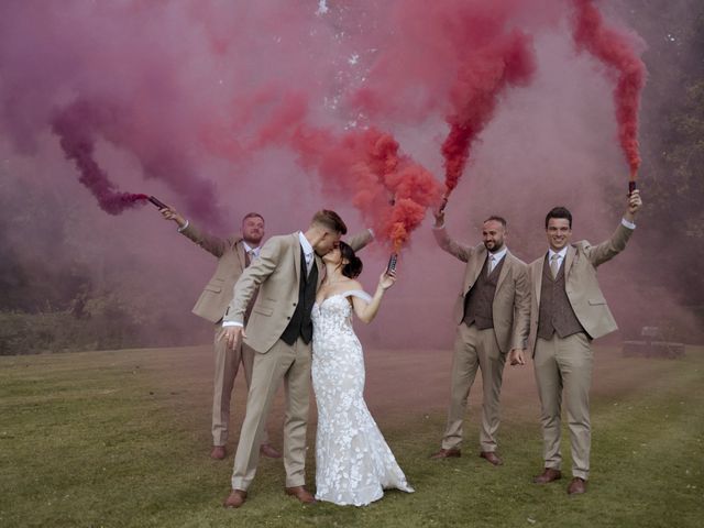 Tom and Lauren's Wedding in Brockenhurst, Hampshire 154