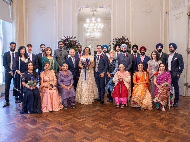 Giles and Javneet&apos;s Wedding in Westminster, South West London 24