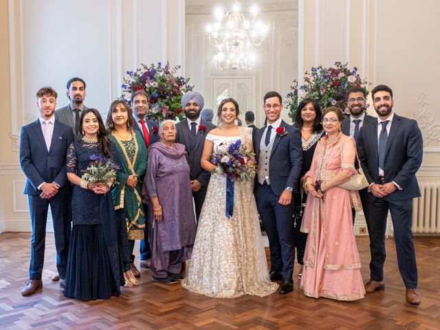 Giles and Javneet&apos;s Wedding in Westminster, South West London 26