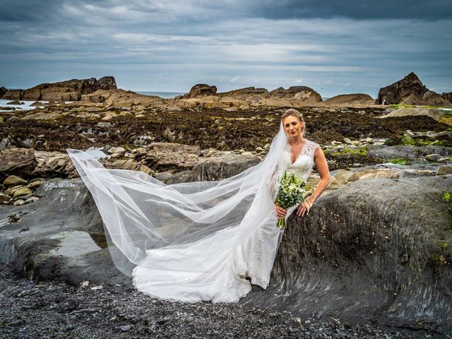 Dan and Emily&apos;s Wedding in Ilfracombe, Devon 11